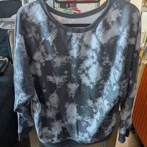 Grayson Threads Monochrome Tie-Dye Sweatshirt Size XXL